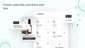 Shopify Wishlist App - Share, Save, Remind Favorites